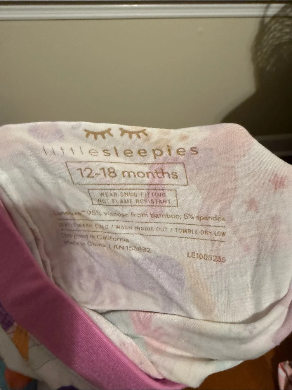 Little Sleepies Bamboo Pajama Shorts Bundle 3-Pack 12-18M
